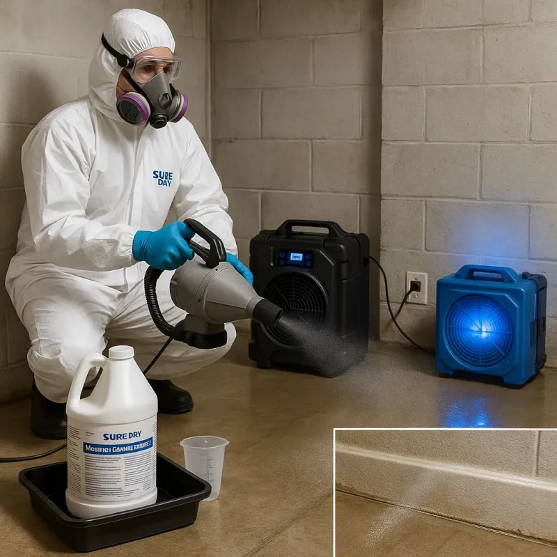 Sanitization and Odor Removal process in Merkel, TX