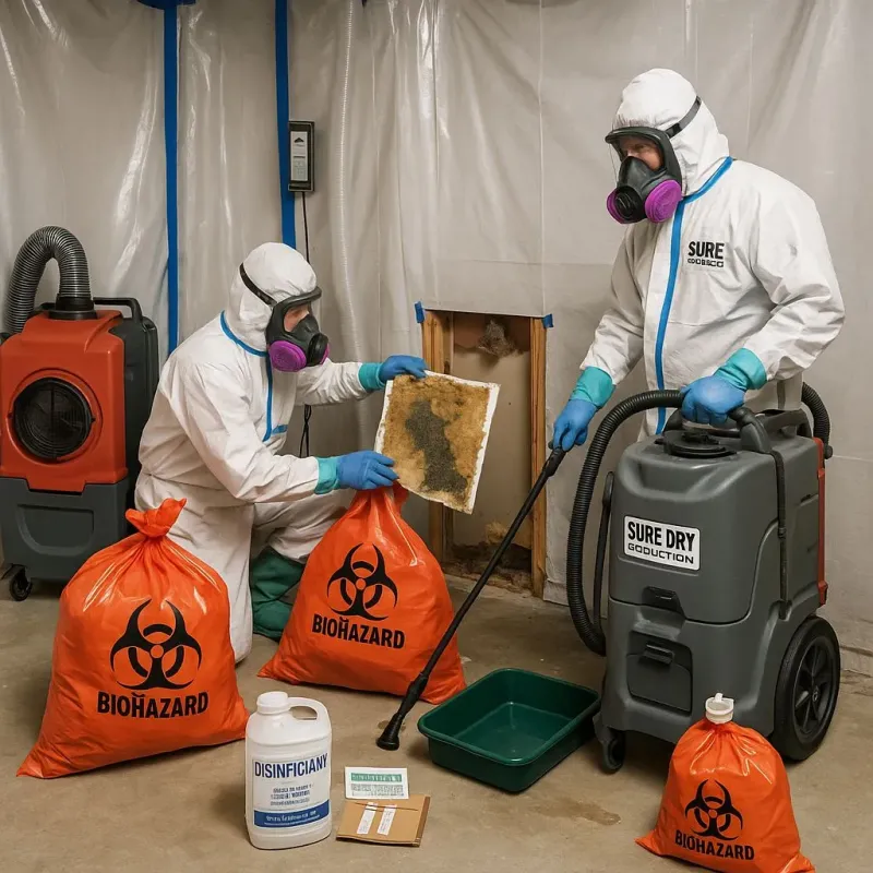 Contaminated Water Handling Protocols process in Merkel, TX