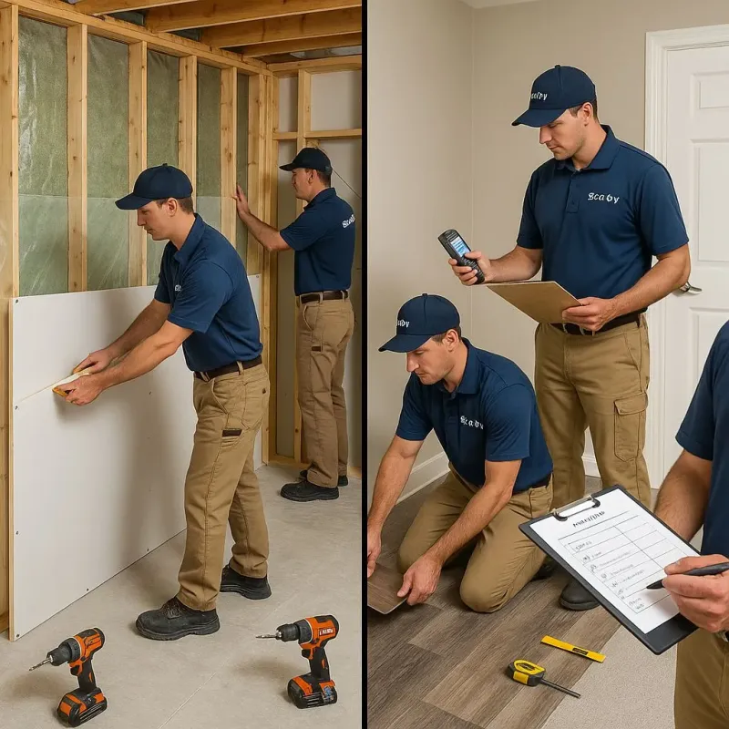 Repairs and Reconstruction process in Merkel, TX