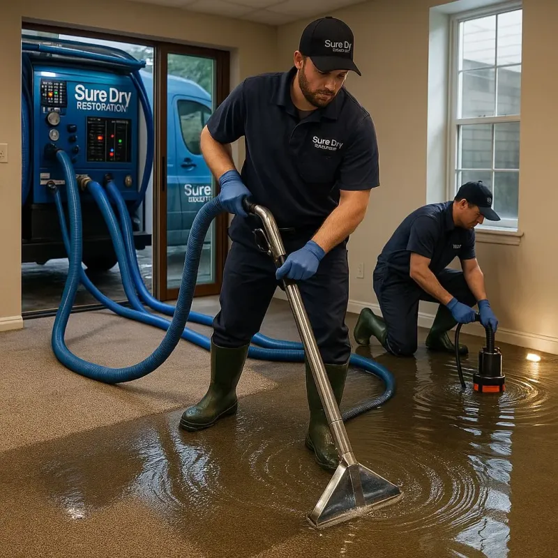 Water Extraction and Removal process in Merkel, TX